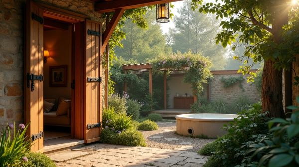 Séjourner dans un gîte avec bain nordique privatif